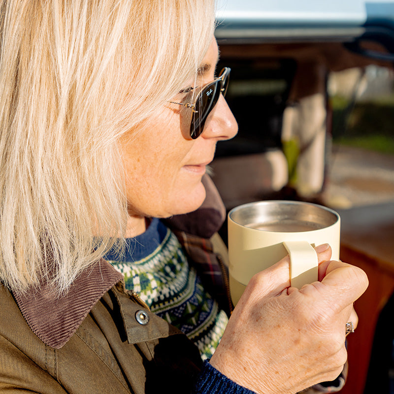 12oz-rise-mug-w4 12oz_rise_coffee_mug_wax_yellow_woman_drink_closeup_square.jpg