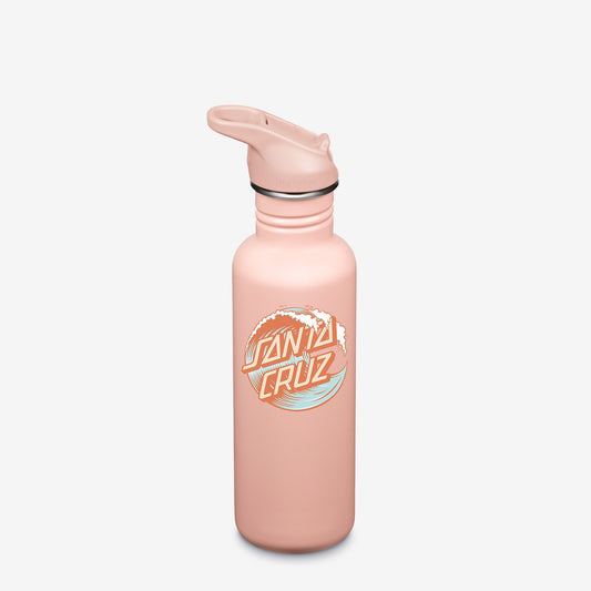 27oz-classic-with-flip-seal-sport-cap-santa-cruz-h6 27oz_Classic_SantaCruz_PeachParfait_WaveDot.jpg