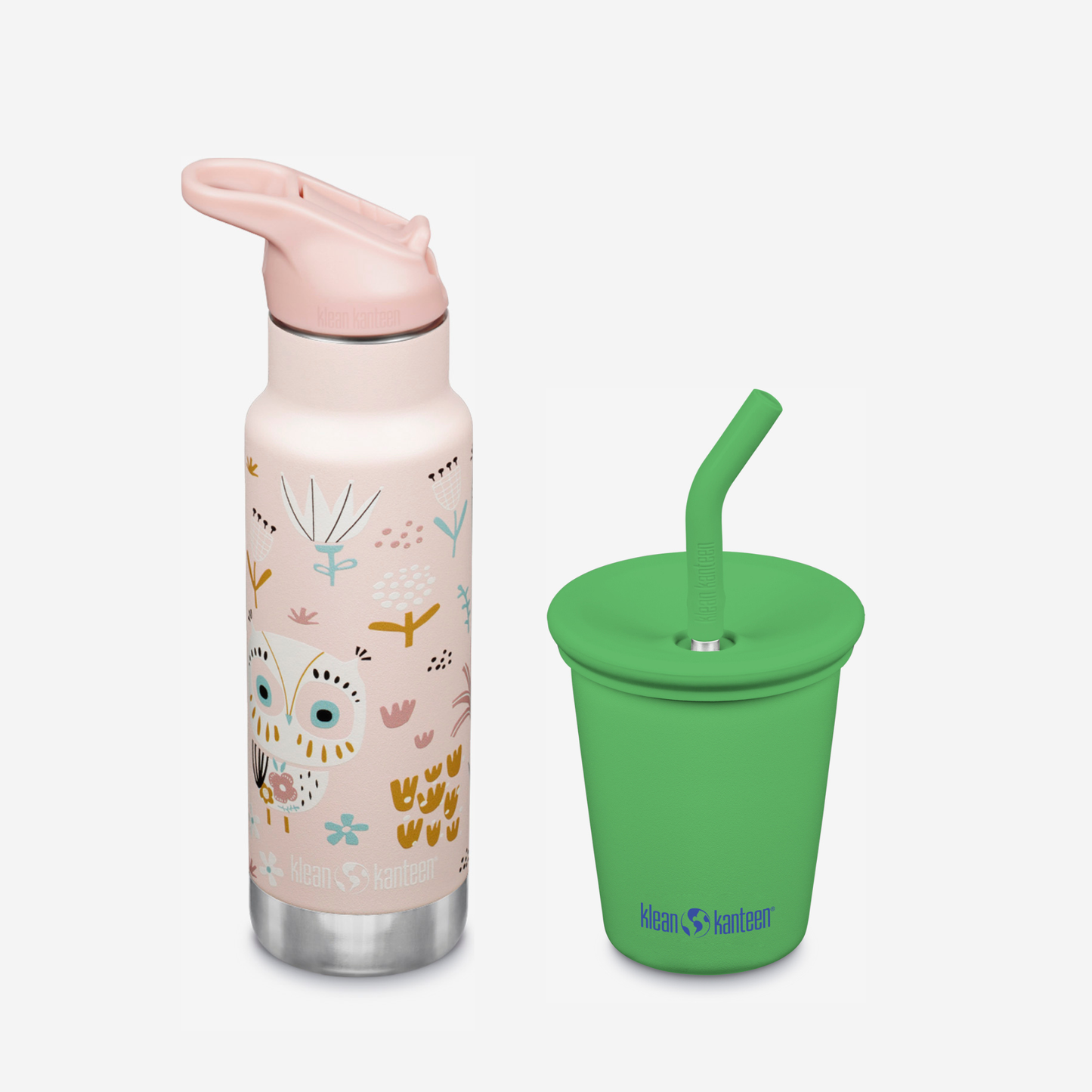 kid-s-sippy-cup-and-water-bottle-set-q8 KK-Kids-SippyCupandWaterBottleSet-VibrantGreen-Owlet.png